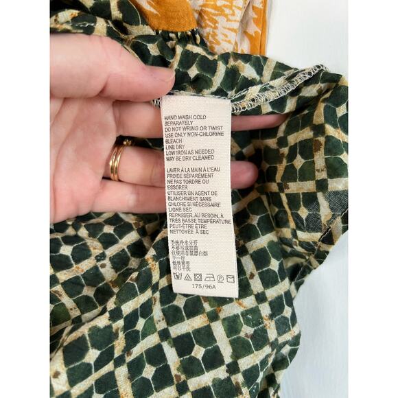 Free People Gotta Have You Tunic Top Sleeveless Yellow Sz M - Picture 8 of 10